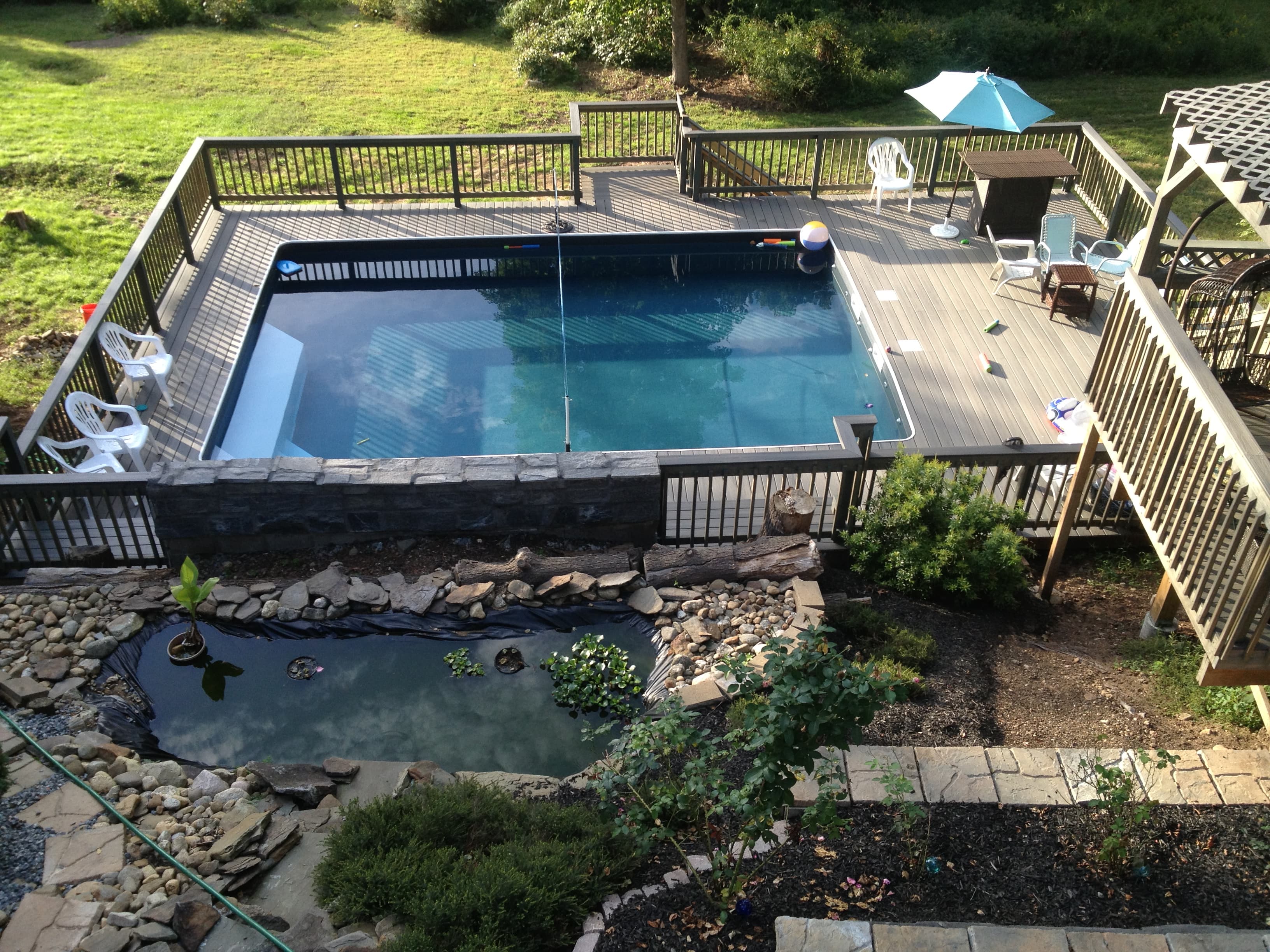 Aboveground Pool Build 2