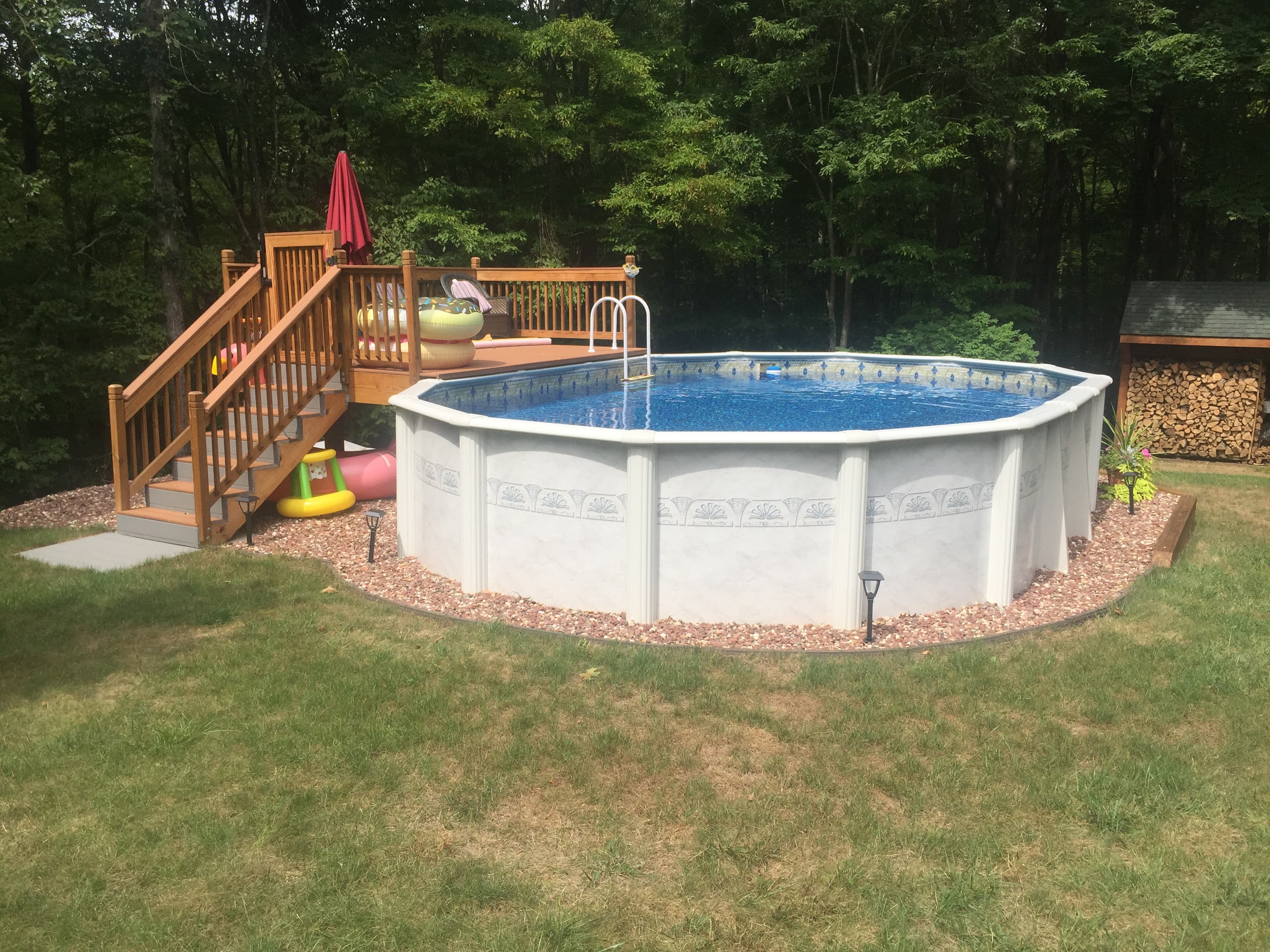Aboveground Pool Build 5