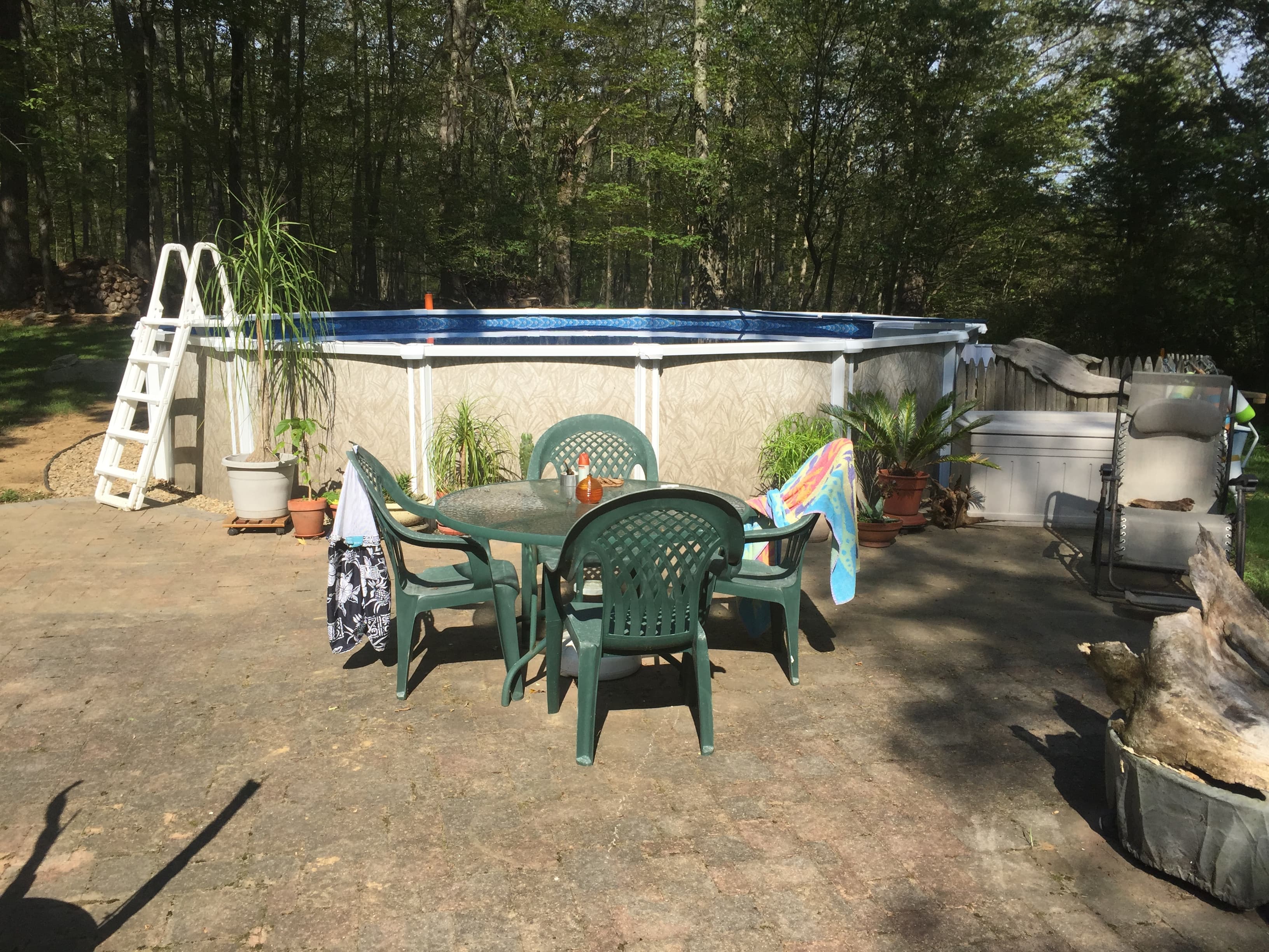 Aboveground Pool Build 8